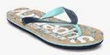 Superdry Printed Cork Navy Blue Flip Flops Women