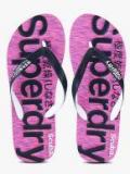 Superdry Purple Flip Flops Women