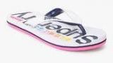 Superdry Rainbow Scuba White Flip Flops Women