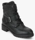 Superdry Riley Padded Black Ankle Length Boots Women