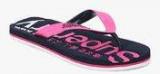 Superdry Scuba Faded Logo Pink Flip Flops Women