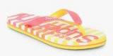 Superdry Stripe Pink Flip Flops Women