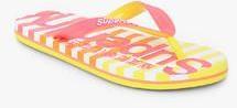 Superdry Stripe Pink Flip Flops women