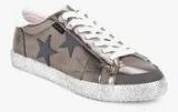 Superdry Super Sleek Logo Lo Grey Casual Sneakers Women