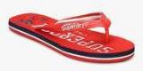 Superdry Track & Field Red Flip Flops Men