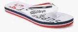 Superdry Track & Field White Flip Flops Men