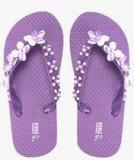 Tangerine Toes Purple Flip Flops girls