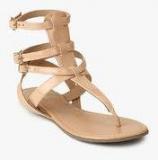 Tao Paris Glamiator Ii Beige Sandals women