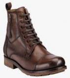 Teakwood Brown Boots Men