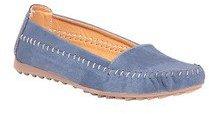 Ten Blue Moccasins women