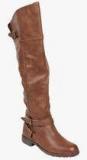 Ten Knee Length Brown Boots Women