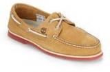 Timberland Classic 2 Eye Beige Boat Shoes Men