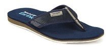 Timberland Ek Flip Flop Leather/Fabric Navy Blue Slippers men