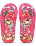 Tom & Jerry Pink Flip Flops Girls