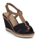 Tom Tailor Navy Blue Wedges Women