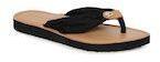 Tommy Hilfiger Black Solid Thong Flip Flops Women