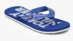 Tommy Hilfiger Blue Printed Flip Flops men