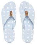 Tommy Hilfiger Blue Printed Thong Flip Flops Women