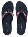 Tommy Hilfiger Blue Synthetic Thong Flip Flops Women