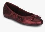 Tommy Hilfiger Burgundy Belly Shoes Women