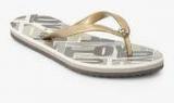 Tommy Hilfiger Golden Flip Flops Women