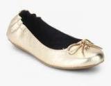 Tommy Hilfiger Golden Metallic Belly Shoes Women