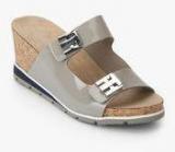 Tommy Hilfiger Grey Wedges women