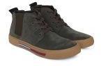 Tommy Hilfiger Olive Green Suede Sneakers Men