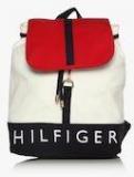 Tommy Hilfiger Sporty Signature White/Nave Blue Backpack Women