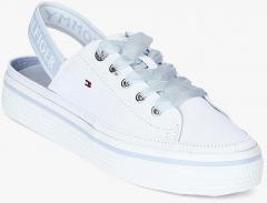 Tommy Hilfiger White Casual Sneakers women