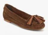 Topshop Lenno Brown Moccasins Women