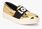 Topshop Tiga Golden Casual Sneakers Women