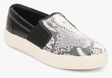 Topshop Tiga Mono Snake Grey Lifestyle Shoes women