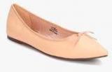 Topshop Vino Pointed Ballets38 Pink Belly Shoes women