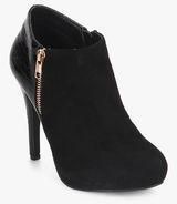 Tresmode Black Ankle Length Boots Women