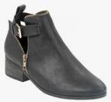 Truffle Collection Black Boots Women