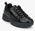 Truffle Collection Black Sporty Sneakers Women