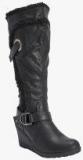 Truffle Collection Black Synthetic Boots Women