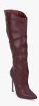 Truffle Collection Burgundy Boots Women