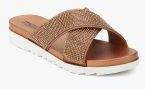 Truffle Collection Copper Sandals Women