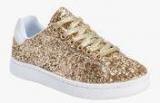 Truffle Collection Golden Casual Sneakers Women