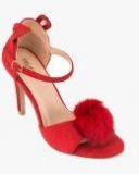 Truffle Collection Red Solid Pumps Women