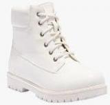 Truffle Collection White Boots Women