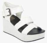 Truffle Collection White Wedges Women