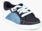 Tuskey Navy Blue Lace Up Casual Shoe Boys