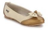 Tweety Gimping Bow Beige Belly Shoes Girls