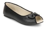 Tweety Tw Bly Black Peep Toes Girls