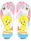 Tweety Tw Flower Ff Blue Flip Flops Girls