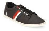 U S Polo Assn Black Sneakers Men