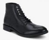 U S Polo Assn Fernando Black Derby Boots Men